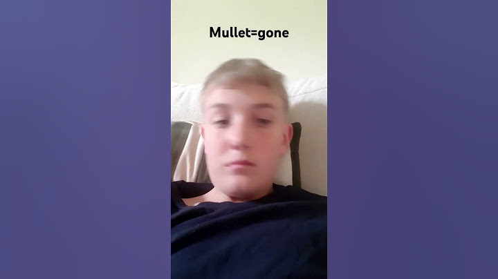 No More mullet
