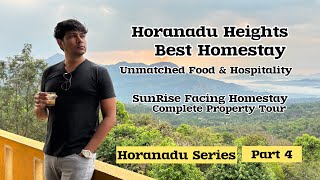 Sunrise Facing Homestay | Horanadu Heights | Best Homestay | Horanadu Series #kanakayogesh