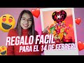 Regalo fácil para el 14 de febrero 🤍 | Arreglo de dulces🍬🍭 -Paper Lup💗