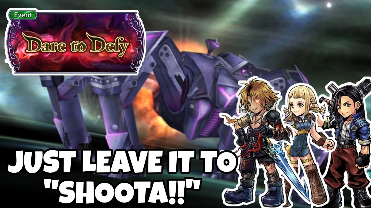 [DFFOO] Kick the Annoying Machine to Death! Spira's Best Blitzball Player in Dare to Defy V Shinryu