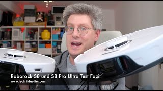 Roborock S8 und S8 Pro Ultra Test Fazit