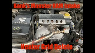 Banks Monster Ram Intake Install - A Must MOD For All 2013-2018 6.7L Cummins