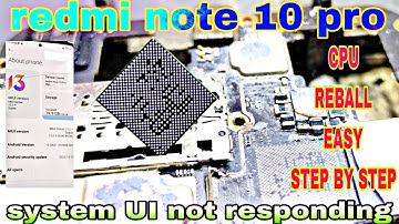 REDMI NOTE 10 PRO SYSTEM UI NOT RESPONDING SOLUTION.. 110% DONE ✅