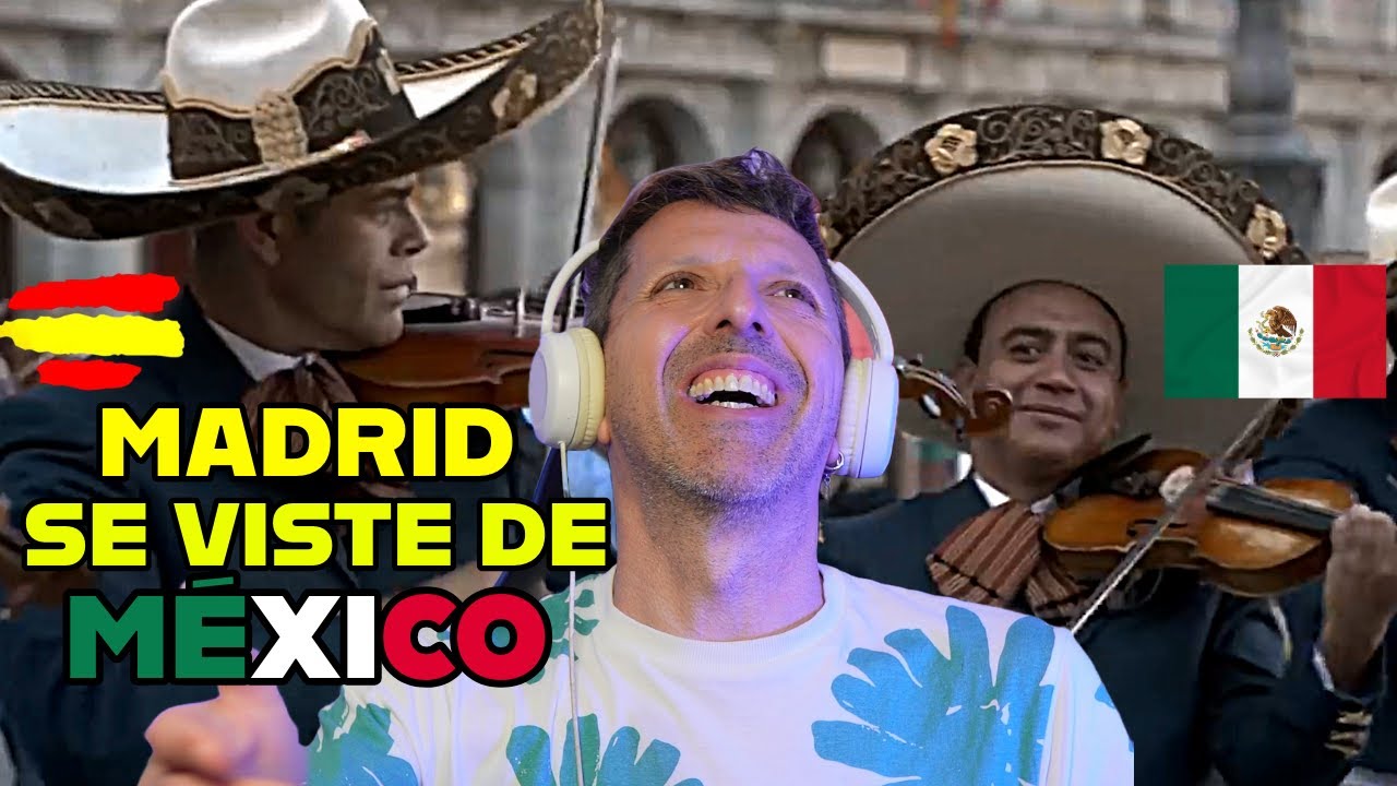El día que MÉXICO conquistó LA PLAZA MAYOR DE MADRID | FLASHMOB MARIACHI |  REACCIÓN