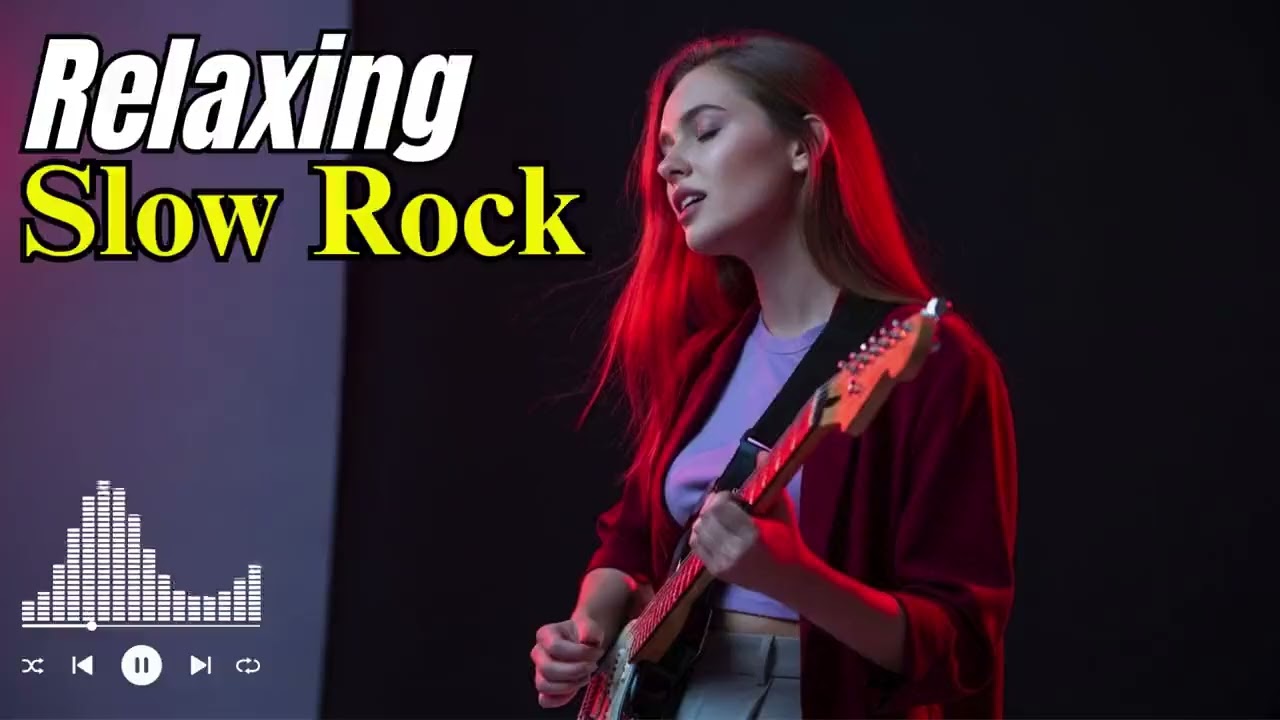 Calm Slow Rock Evening 🌅 Smooth Rock Music to Relax Your Mind
