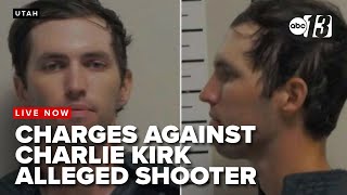 Utah County attorney provides update on Tyler Robinson's arrest, charges in Charlie Kirk shooting