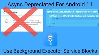 Background Executor Service In Sketchware | Alternative for async Task | Sketchware Blocks screenshot 5