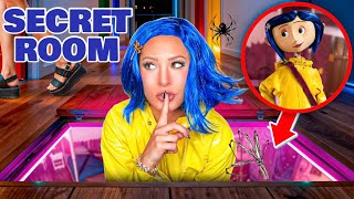 MY *OFFICIAL* SPOOKY SECRET ROOM TOUR 🤫👻 #coraline #secret #room #spooky #trend #halloween #omg