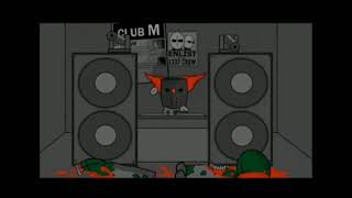 tricky dancing to sadness combat but extended and louder