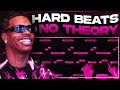 How to make hard beats with no music theory  fl studio tutorial