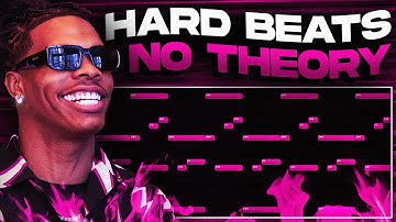 How To Make HARD BEATS With NO MUSIC THEORY | FL Studio Tutorial