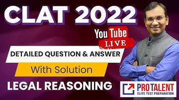 Actual CLAT 2022 Question Paper Legal Reasoning Solution with Detailed Explanation