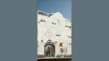 Biệt thự tân cổ điển 3 tầng kiểu Pháp đẹp nhất tại An Giang #bietthudep # #xuhuongyoutube