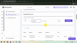 How To Configure DMARC in Hostinger