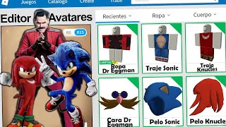 Creamos el Perfil de Sonic- Knucles y el Dr. Eggman | Kori Roblox