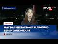 MONAS KEMBALI STERIL! Massa Buruh Bubar Tertib, Petugas Langsung Gerak Cepat Bersihkan Area!