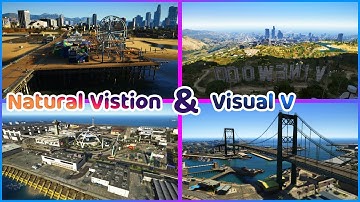 GTA V Mod Install: Natural Vision & Visual V