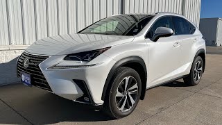 2021 Lexus NX 300 Luxury Eminent White Pearl With Rioja Red Nuluxe