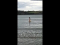 Swimming for the first time