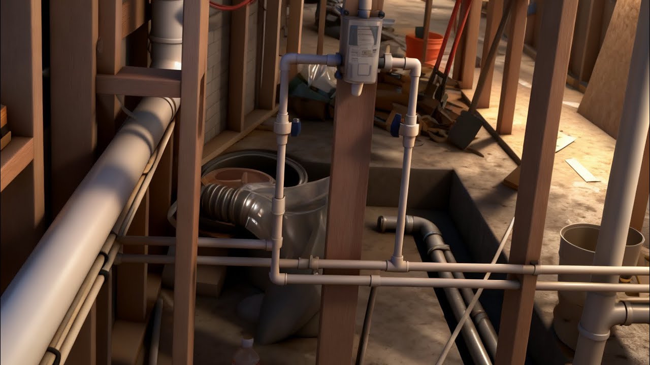 CPVC Water Lines #plumbing - YouTube
