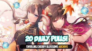 Azur Lane Swirling Cherry Blossoms Archive Rate-Up Daily Pulls