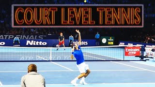 Court Level View Best Points ● Tennis On Another Level Part 1