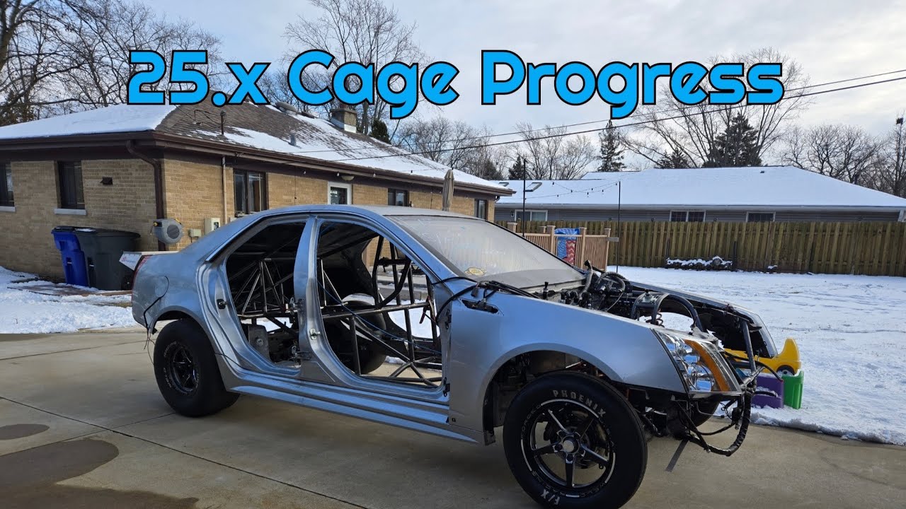 6 second IRS CTS V Chassis updates! - YouTube