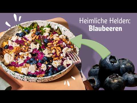 Blueberry Couscous Bowl: Recipe with Salad & Feta 🫐🥗 | REWE Your Kitchen