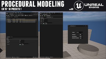 Procedural Modeling with Unreal 5 - Ch 19 Creating UI Presets 1