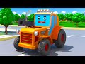 El Tractor rescata las gallinas - Cars Town - Dibujos animados para niños