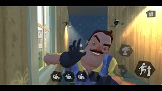 Some funny moments with hello neighbor ( hello neighbor)