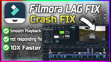 Filmora 9,10,X,11,12 Not Responding Fix | Smooth video Editing