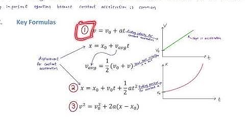 Motion with Constant Acceleration and Freefall