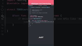 Stop Avoiding Unit Tests in Swift