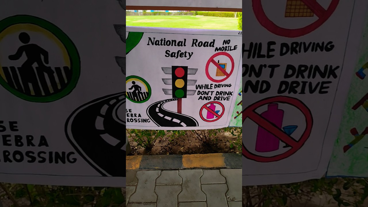 safety posture | Safety Poster Drawing Competition / industrial Safety Day poster / Day2🦺