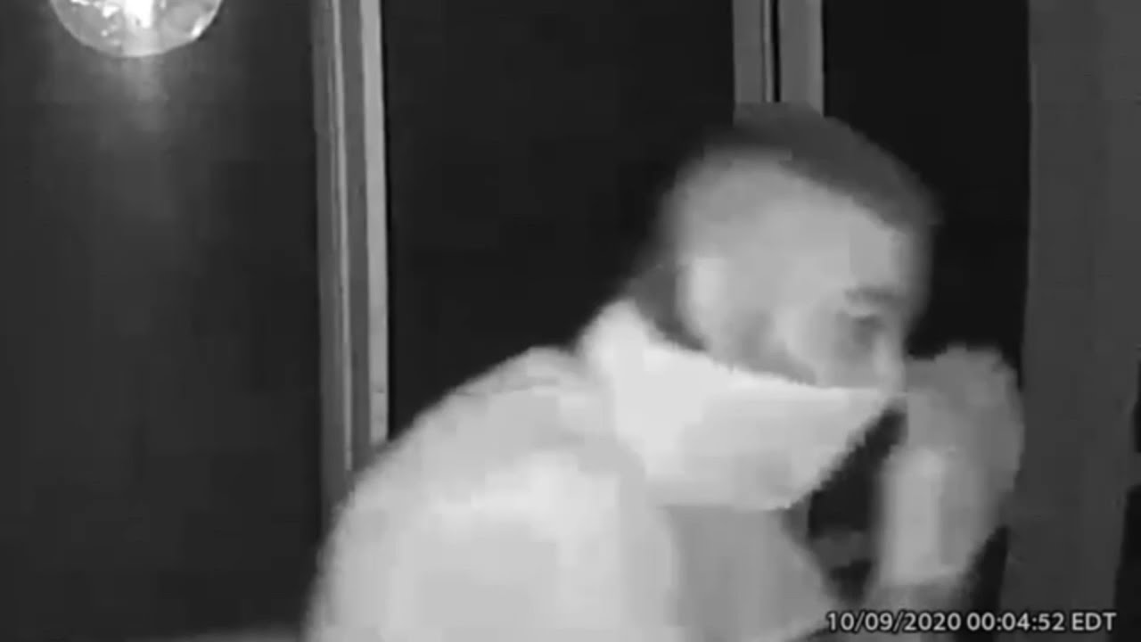 Man caught on camera broke into patio of Weston home, police say - YouTube