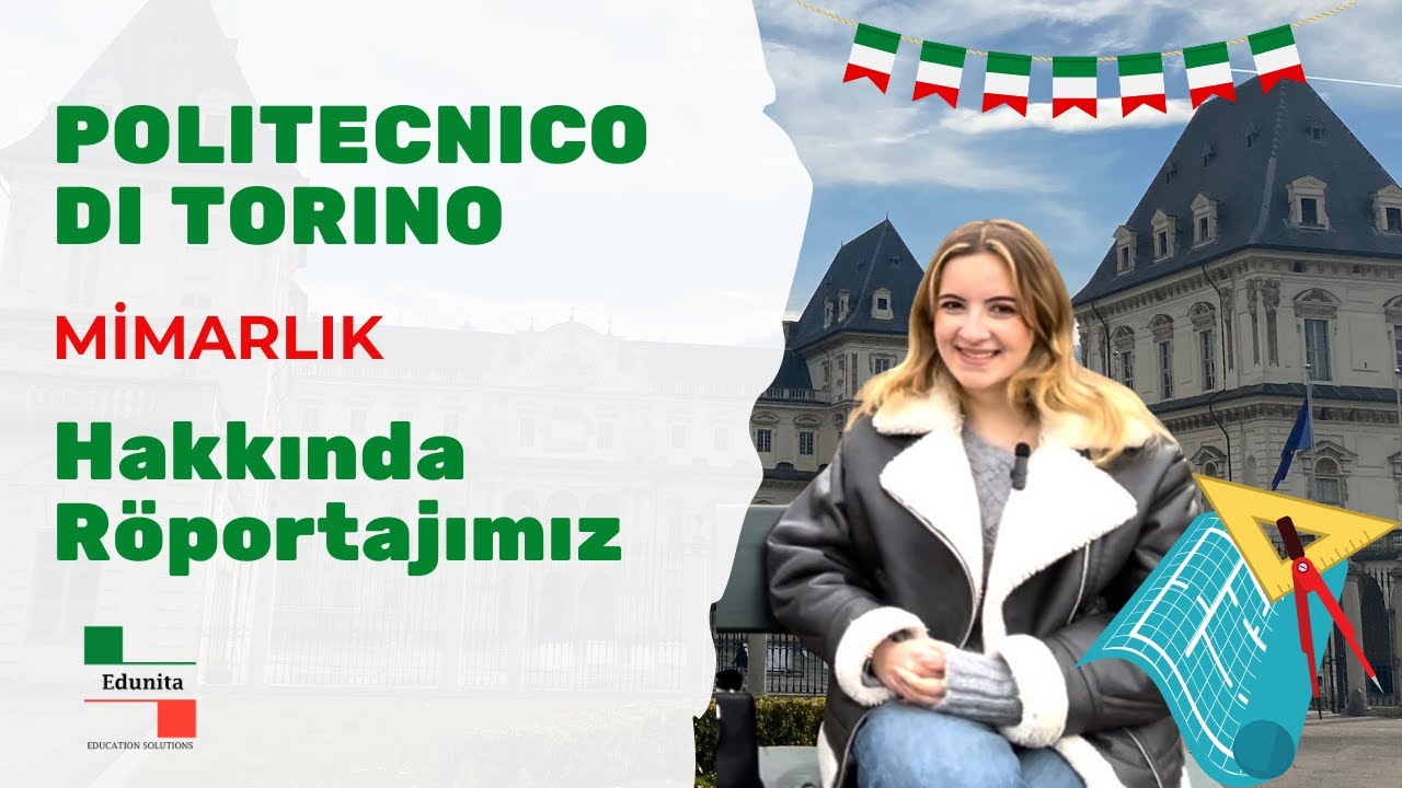 Politecnico di Torino │ Mimarlık Öğrencimiz İle Röportaj 🇮🇹 📐👩🏼‍💻