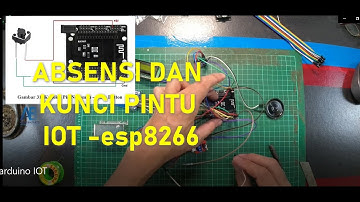 SISTEM ABSENSI DOORLOCK - Berbasis mikrokontroller esp8266 terintegrasi dengan WEB dan db Msql