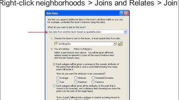 GEOG 1700 Lecture 24 - Joins, GIS Tutorial