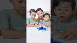 Mind-Blowing Candle & Water Science Experiment! 🕯️💦#ScienceExperiment #DIYExperiments