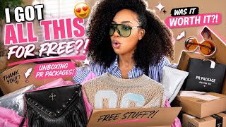 Unboxing PR Packages & Free Stuff I Got Sent 📦✨