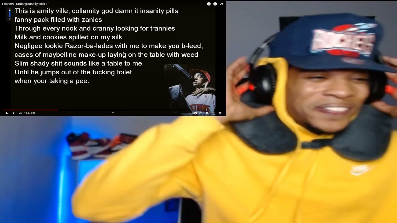 FIRST TIME HEARING EMINEM - UNDERGROUND (REACTION)