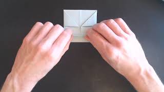 Simple origami coin purse
