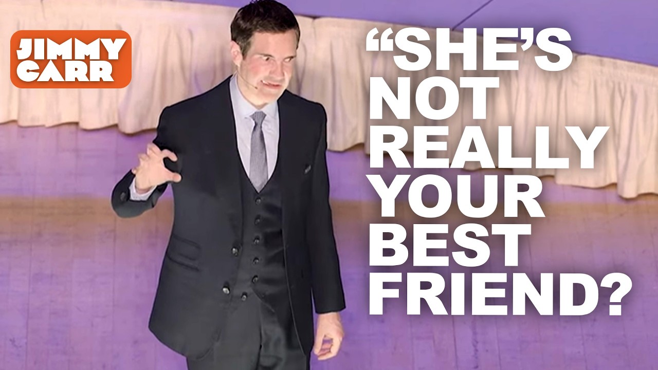 When a Heckler Says His Wife Is His Best Friend | Jimmy Carr Crowd Work