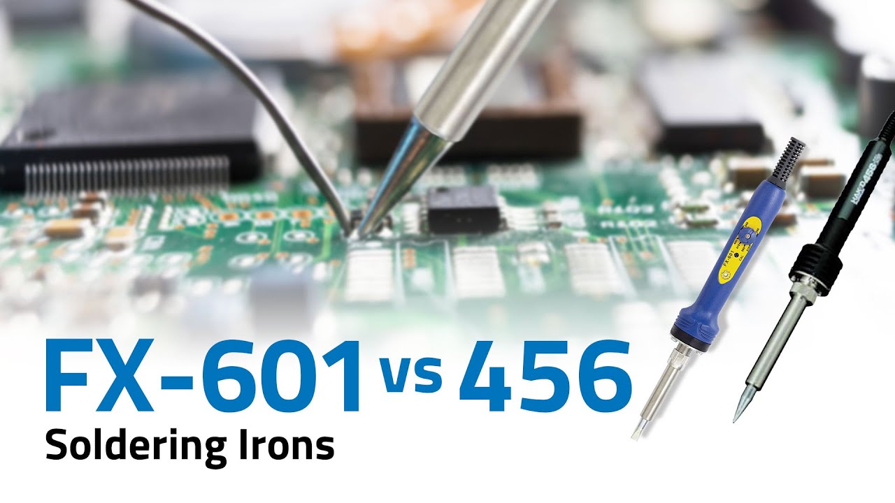 Hakko FX-601 vs 456 Soldering Iron by American Hakko