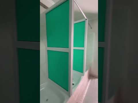 Модульный душ/ туалет на базе 40-футового контейнера, видео 1