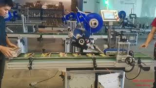 automatic mini desktop flat box labeling machine f label aplicator for boxes labeling machin on box