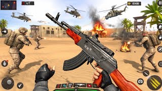FPS कमांडो बंदूक वाला गेम --- आतंकवादी शूटिंग 🤯 गेम __ एंड्रॉइड गेमप्ले screenshot 2