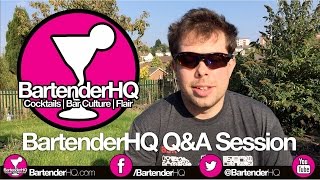 Bartending Questions & Answers