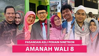 Rarely Seen! Here Are the Real-Life Couples of the Cast of the Soap Opera Amanah Wali 8